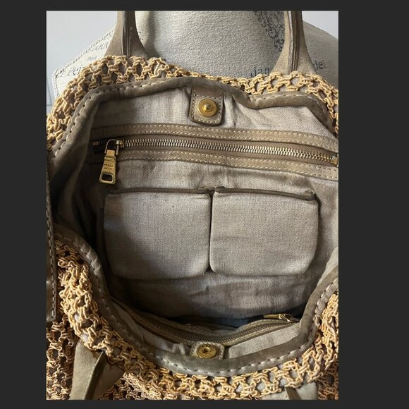 Vintage! PRADA BROWN 2WAY TOP HANDLE BAG - Picture 6 of 12